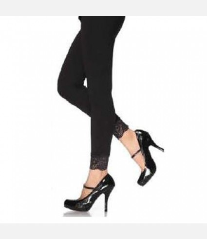 Lace Trim Legging