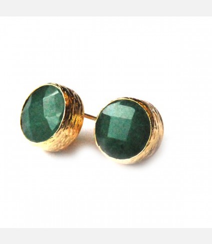 Labradorite Stud Earrings