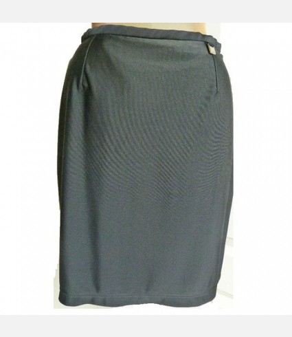 Jeans Blue Print Skirt