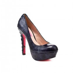 Dita Black Platform Pumps