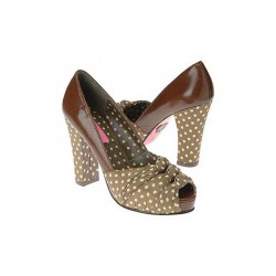 Lefty Polka Dot Platform