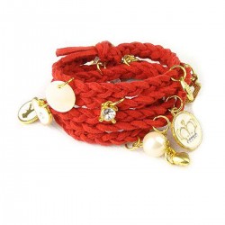 Braided Charm Bracelet
