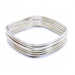 Square Bangle Bracelets