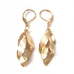 Golden Leaves Earrings