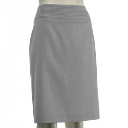 Straight Grey Skirt