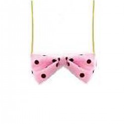 Pink Polka Dot Necklace
