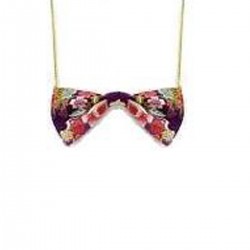 Purple Kimono Necklace