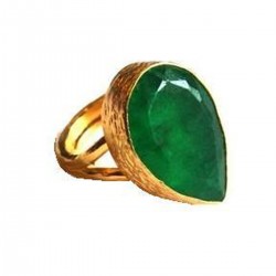 Jade Teardrop Ring