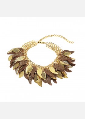 Falling Leaves Choker Necklace