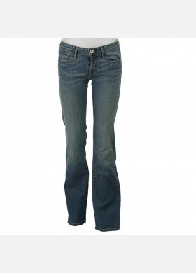 Flap Pocket Flared Jeans