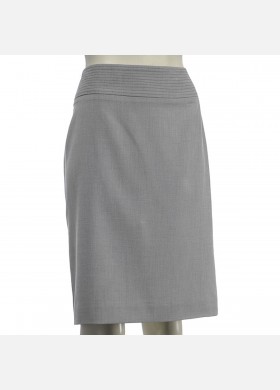 Straight Grey Skirt